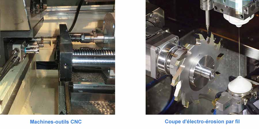 Coupe d'électro-érosion par fil