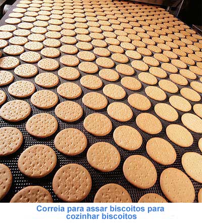 Correia para assar biscoitos para cozinhar biscoitos